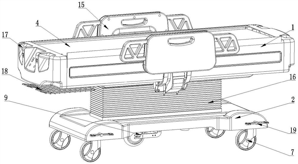 A new type of medical electric lift car