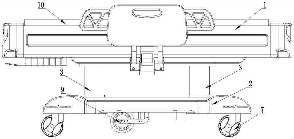 A new type of medical electric lift car