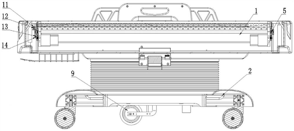 A new type of medical electric lift car