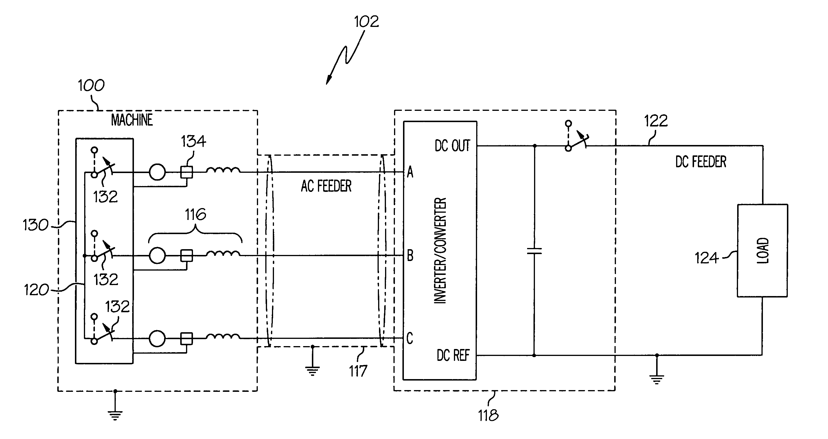 System and method for fault protection for permanent magnet machines