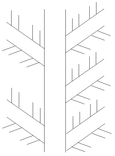 A device for preparing nonlinear dendritic wicks by selective laser melting