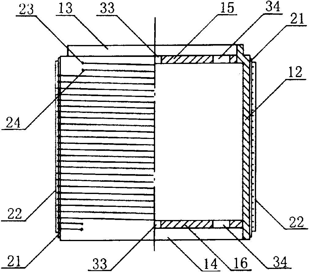 Embedded soil moisture content sensor and application thereof