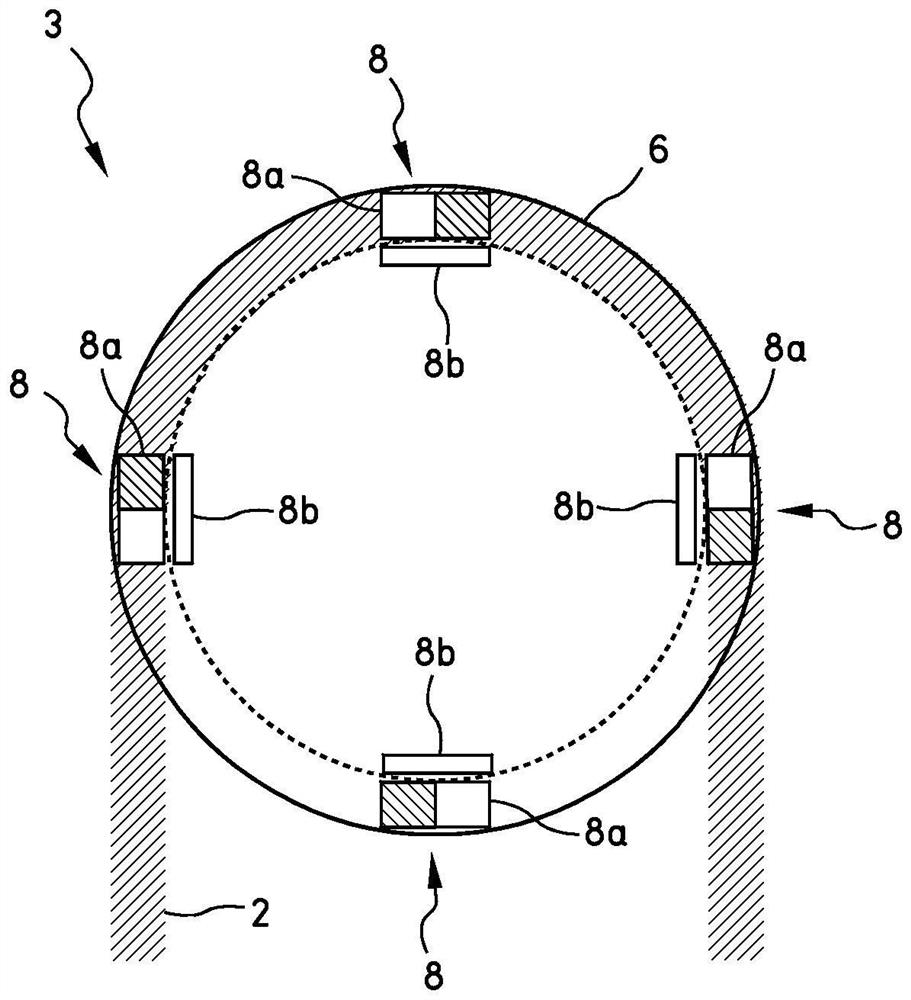 Method and device for monitoring integrity of wire rope device