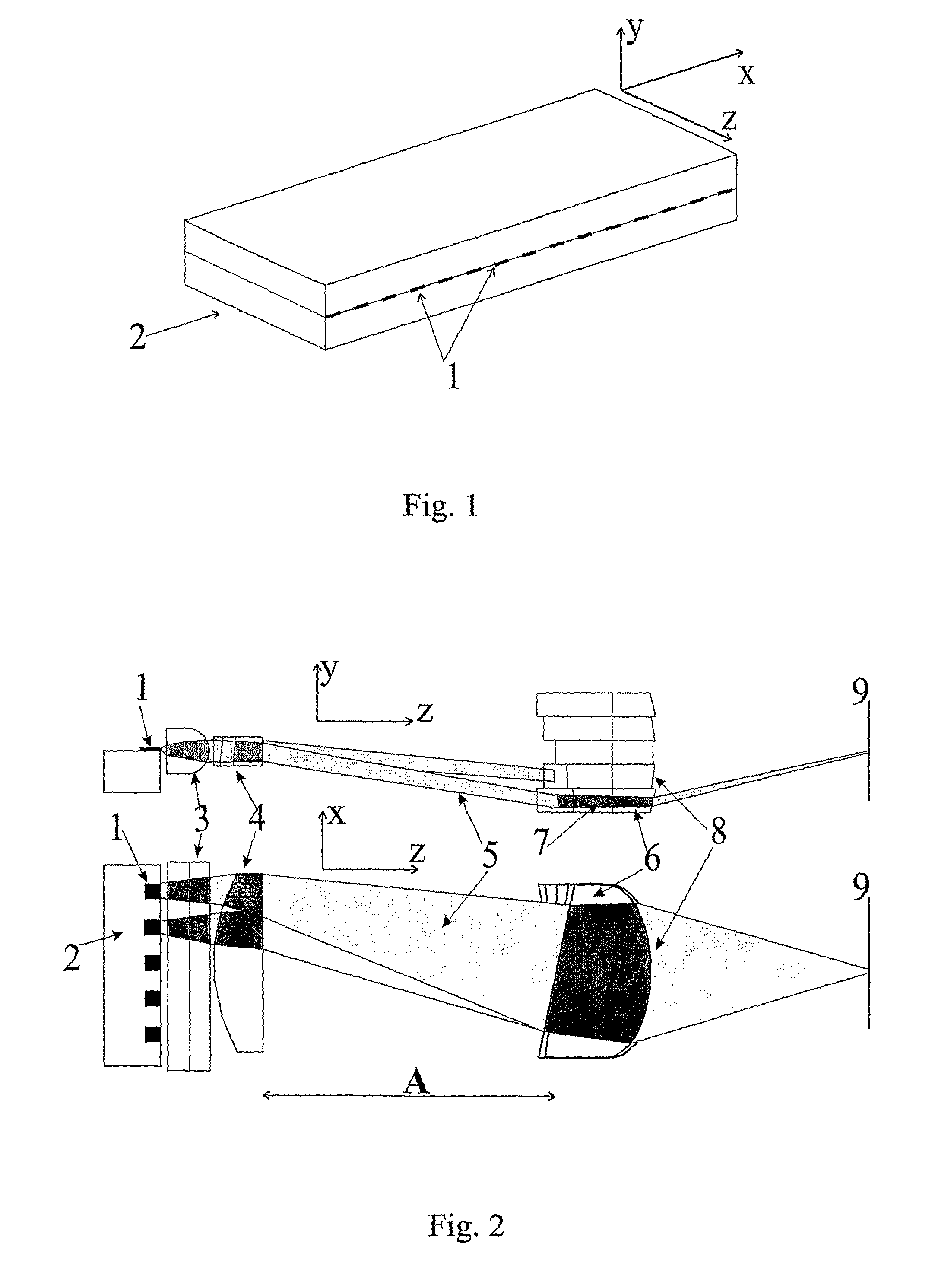 Brightness preserving laser beam shaper