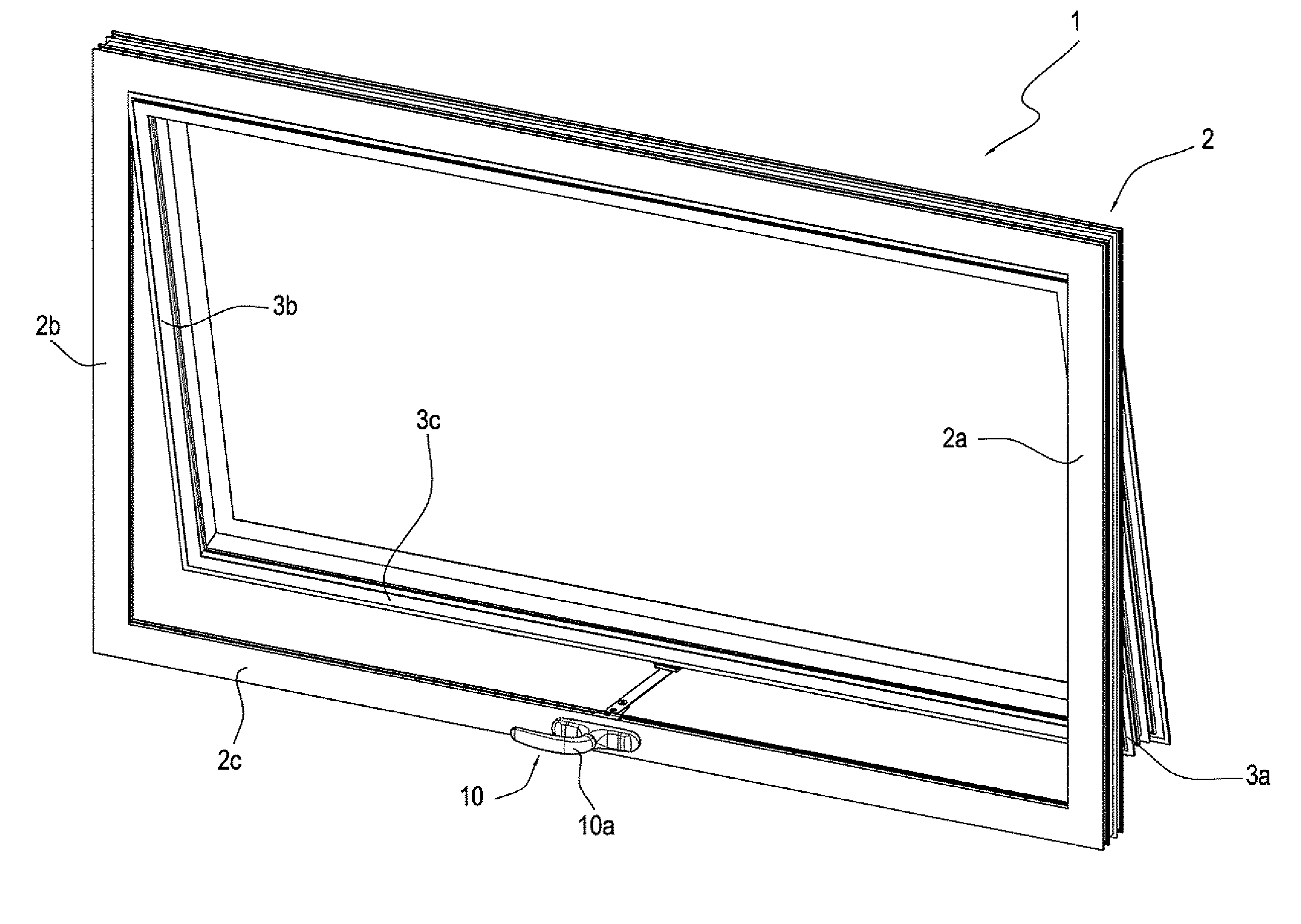 Awning window unit