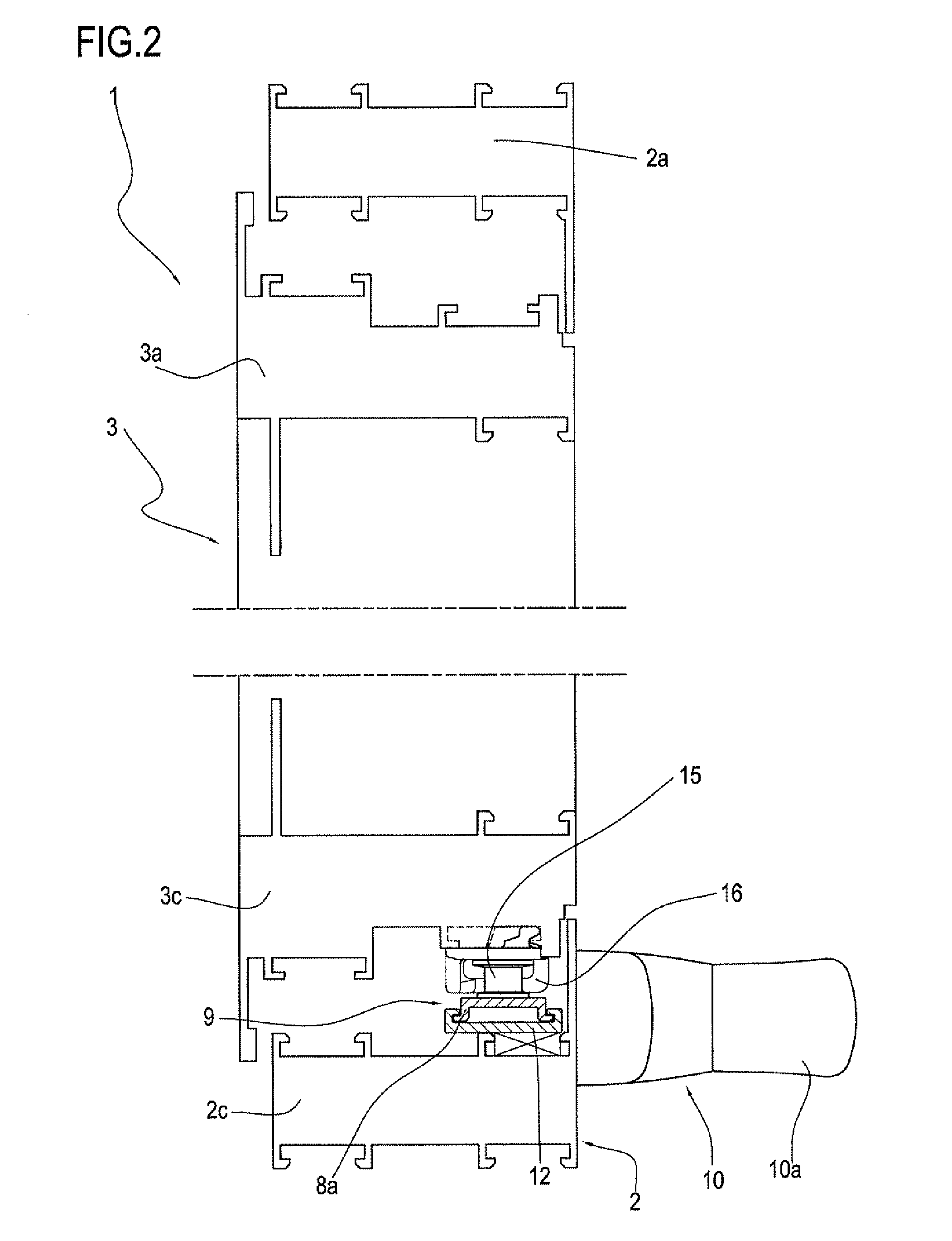 Awning window unit