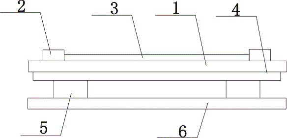 Bridge swivel structure