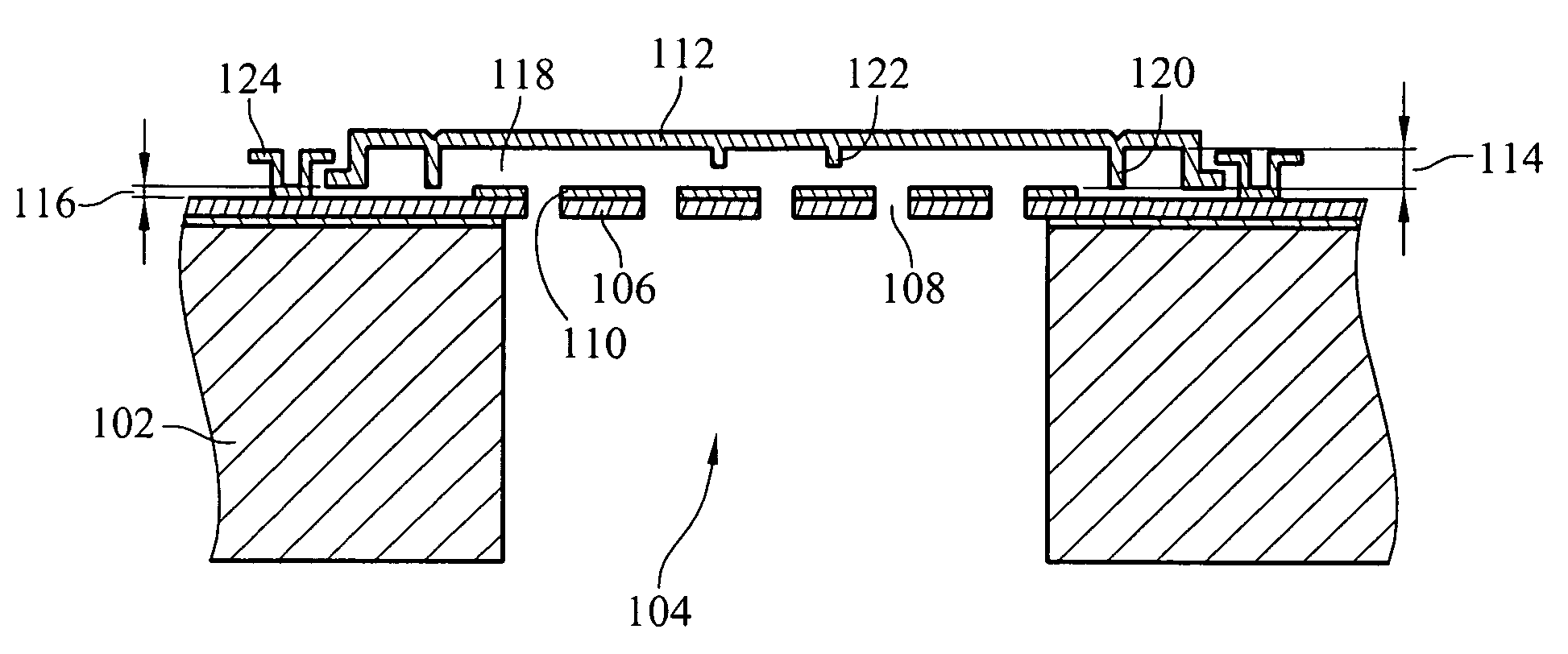 Capacitive microphone and method for making the same