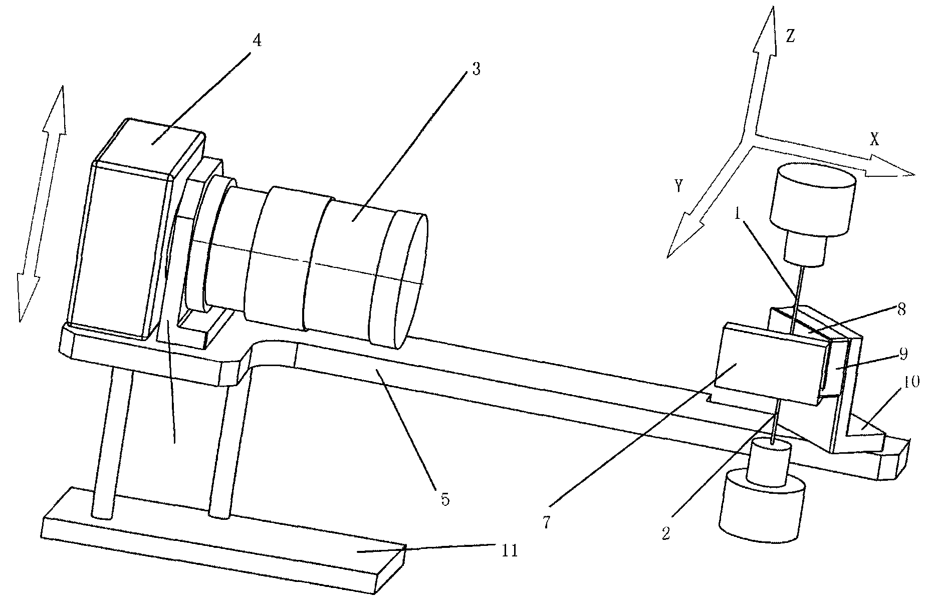 Imaging system for component axial centering detection apparatus