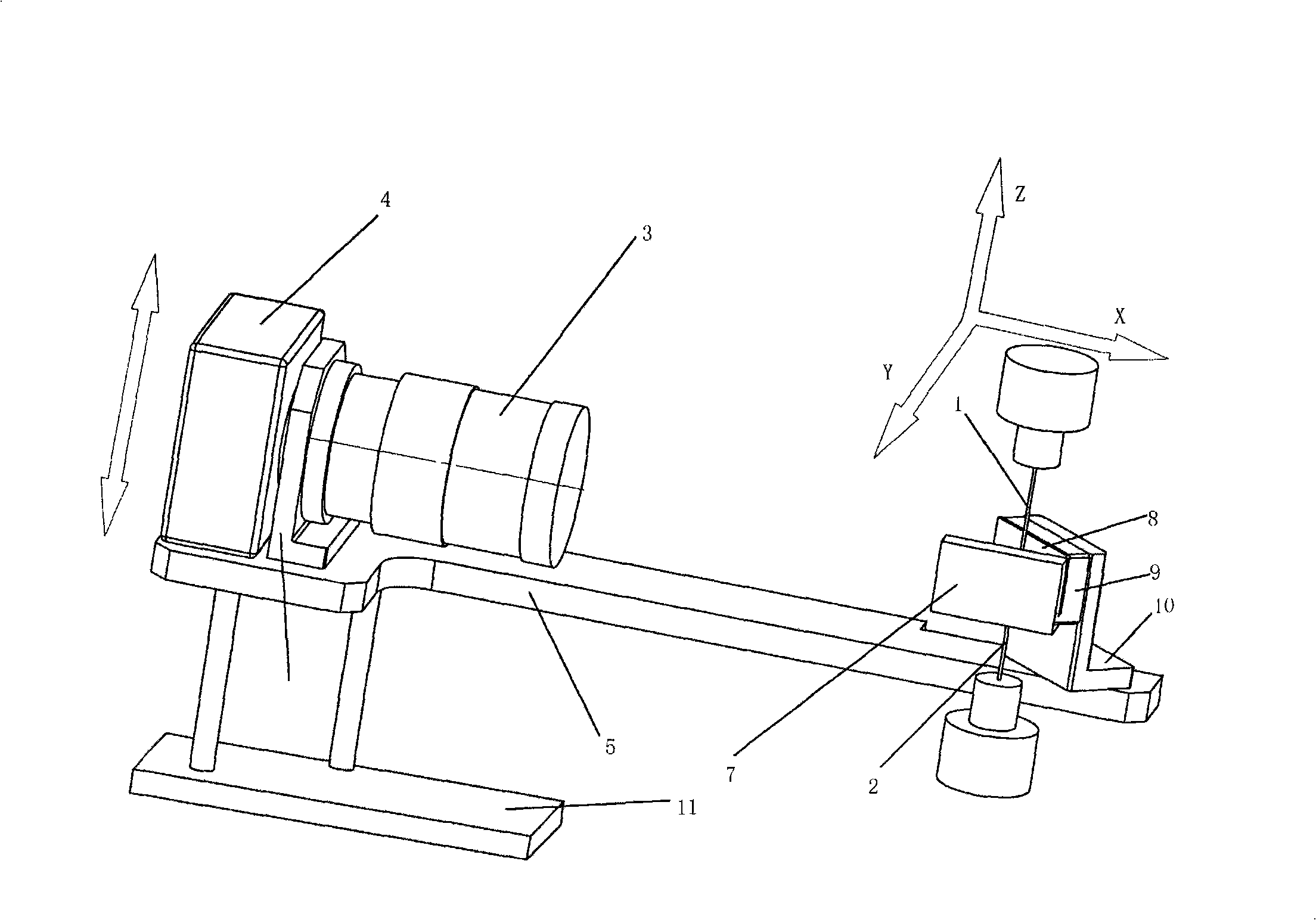 Imaging system for component axial centering detection apparatus