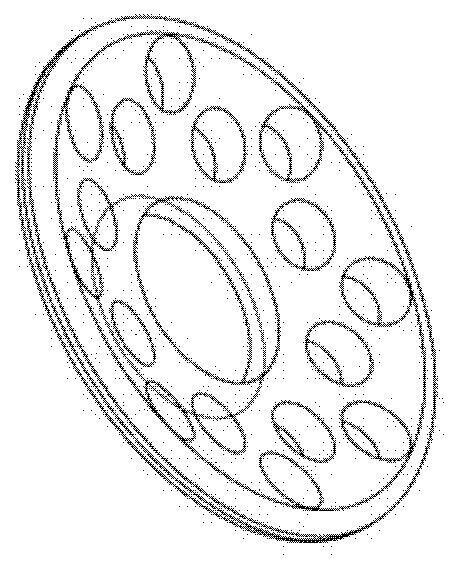 Artificial cornea containing biological materials