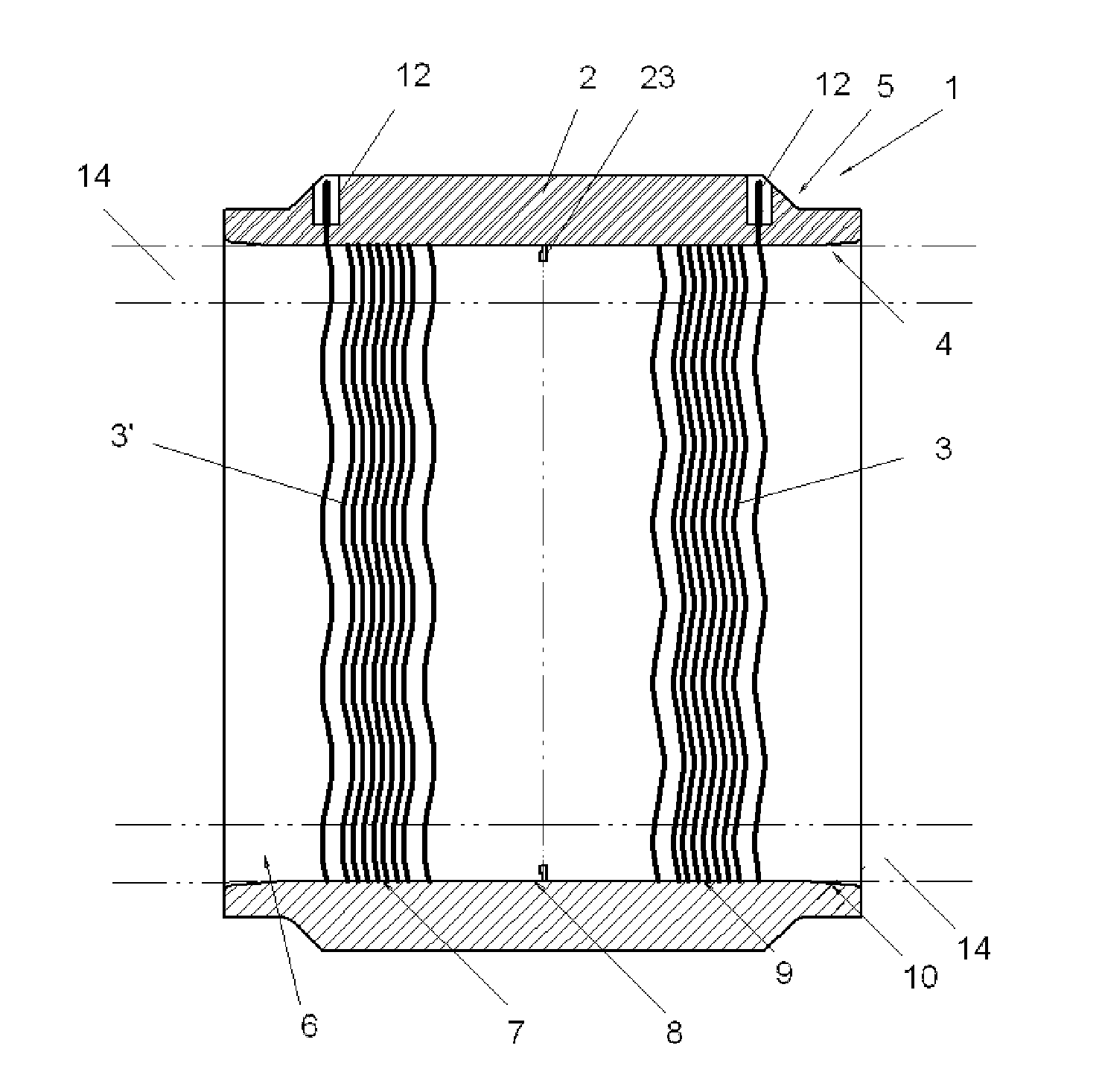 Heating coil welding fitting