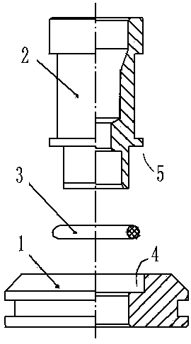 High-voltage common rail high-speed electromagnet tailstock structure