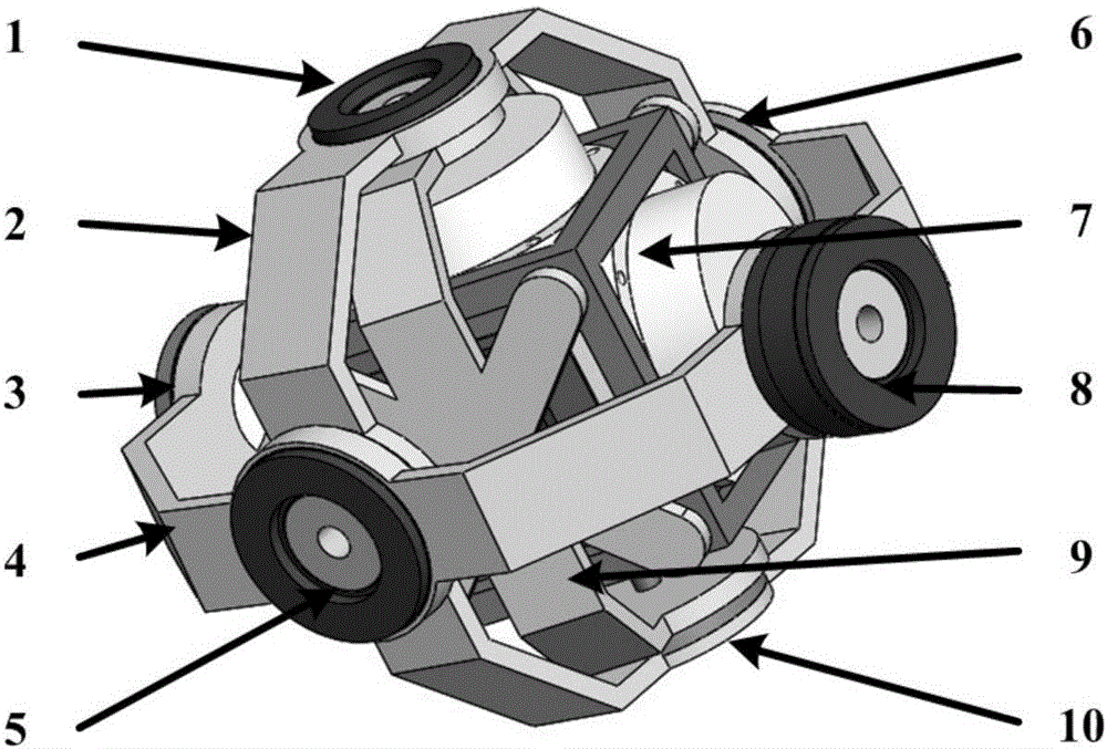 Self-calibration and compensation method for framework nonorthogonal angle of triaxial rotating inertial navigation syste