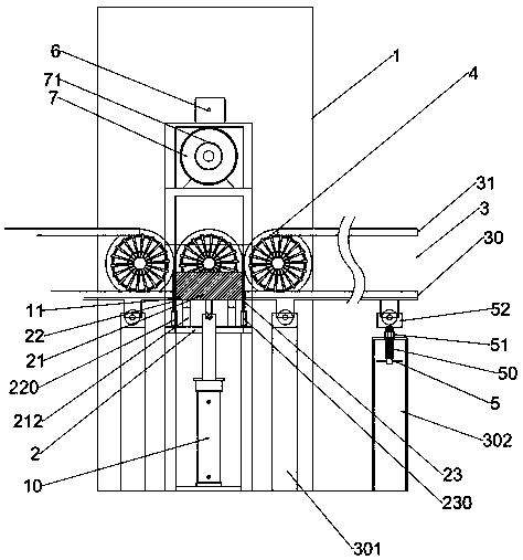 A device for the production and finishing of diaphragm springs