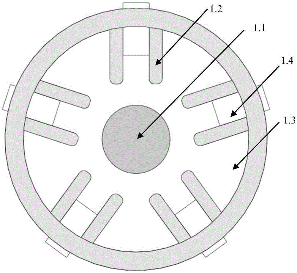 Relativistic magnetron for realizing frequency hopping operation by utilizing transparent negative electrode