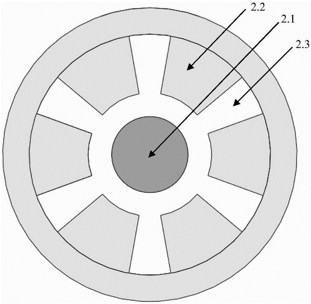 Relativistic magnetron for realizing frequency hopping operation by utilizing transparent negative electrode