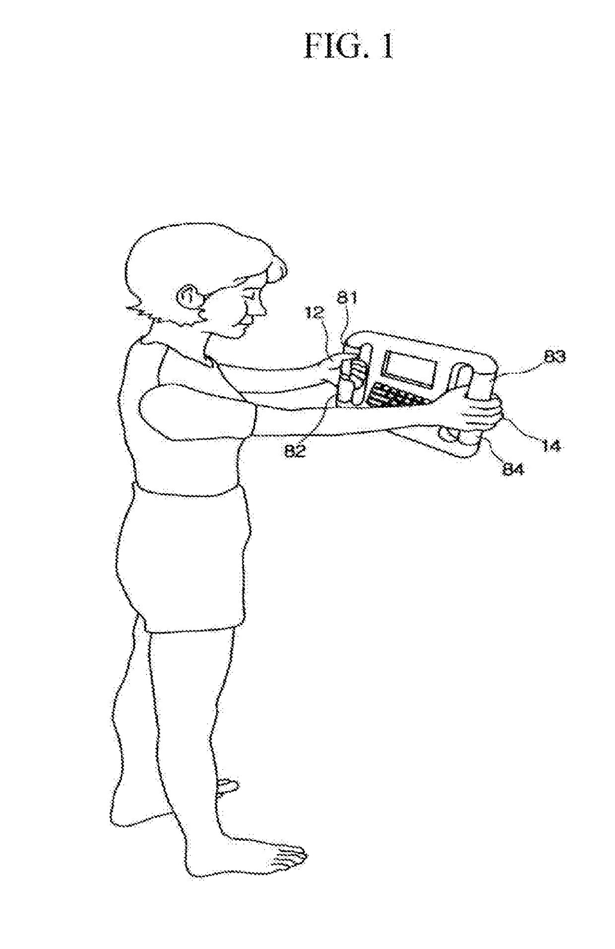 Wrist-type body composition measuring apparatus