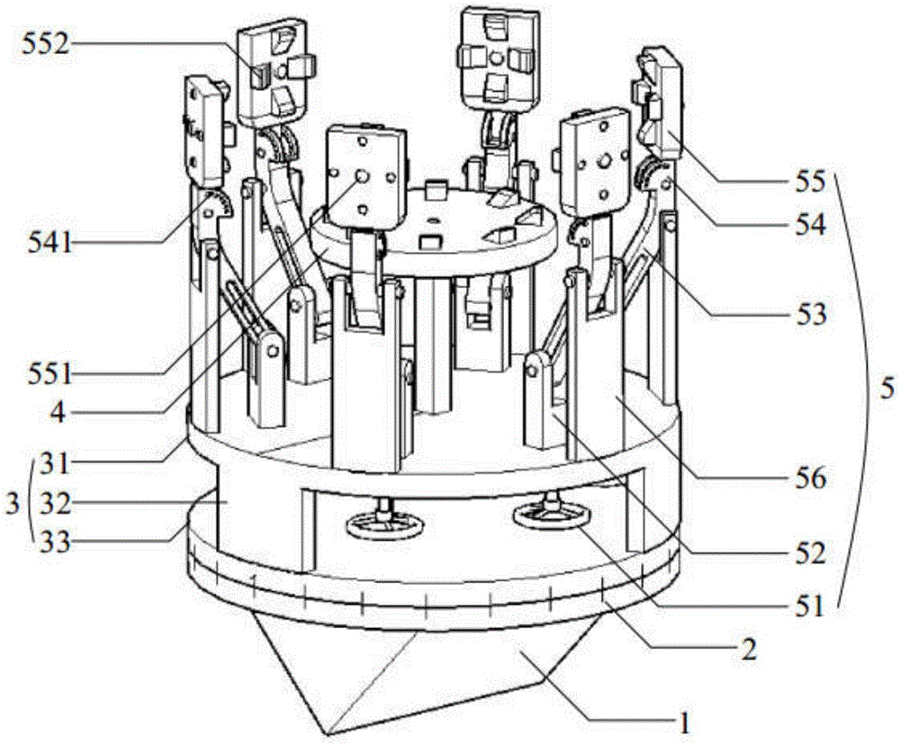 Fixing device and method for mounting irregular-structural-plane samples of various shapes