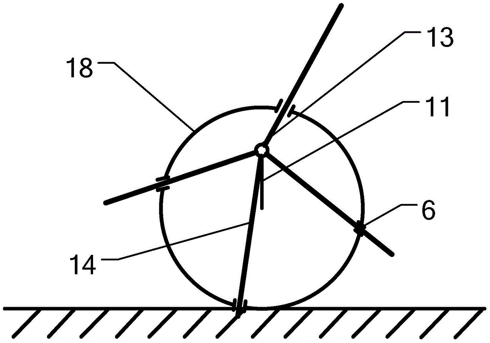 An amphibious wheel mechanism based on eccentric paddle mechanism