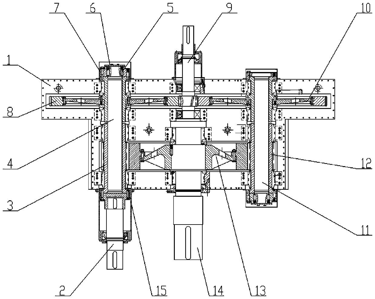 Cement grinding mill reducer