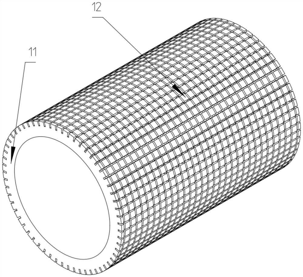 Heat exchange tube of falling film evaporator