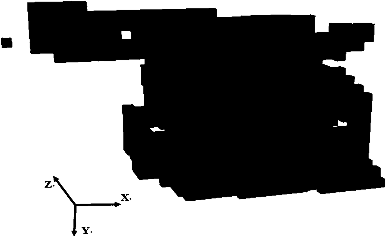 Multiwindow-heuristic three-dimensional space path planning method based on magic cube model