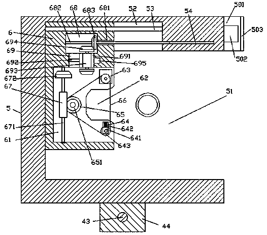 A packaging tape winding machine