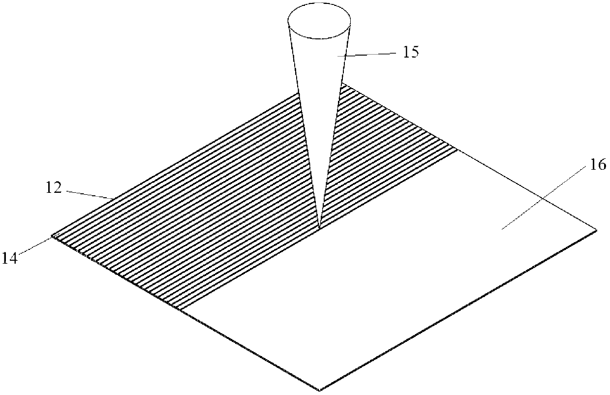 Method for manufacturing vertical multi-junction solar cell piece by laser