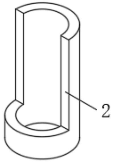 A remote puncture needle with a replaceable reusable rod connection hole