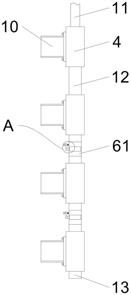 Ultrafine grinding device for high-temperature-resistant pigment for pavements