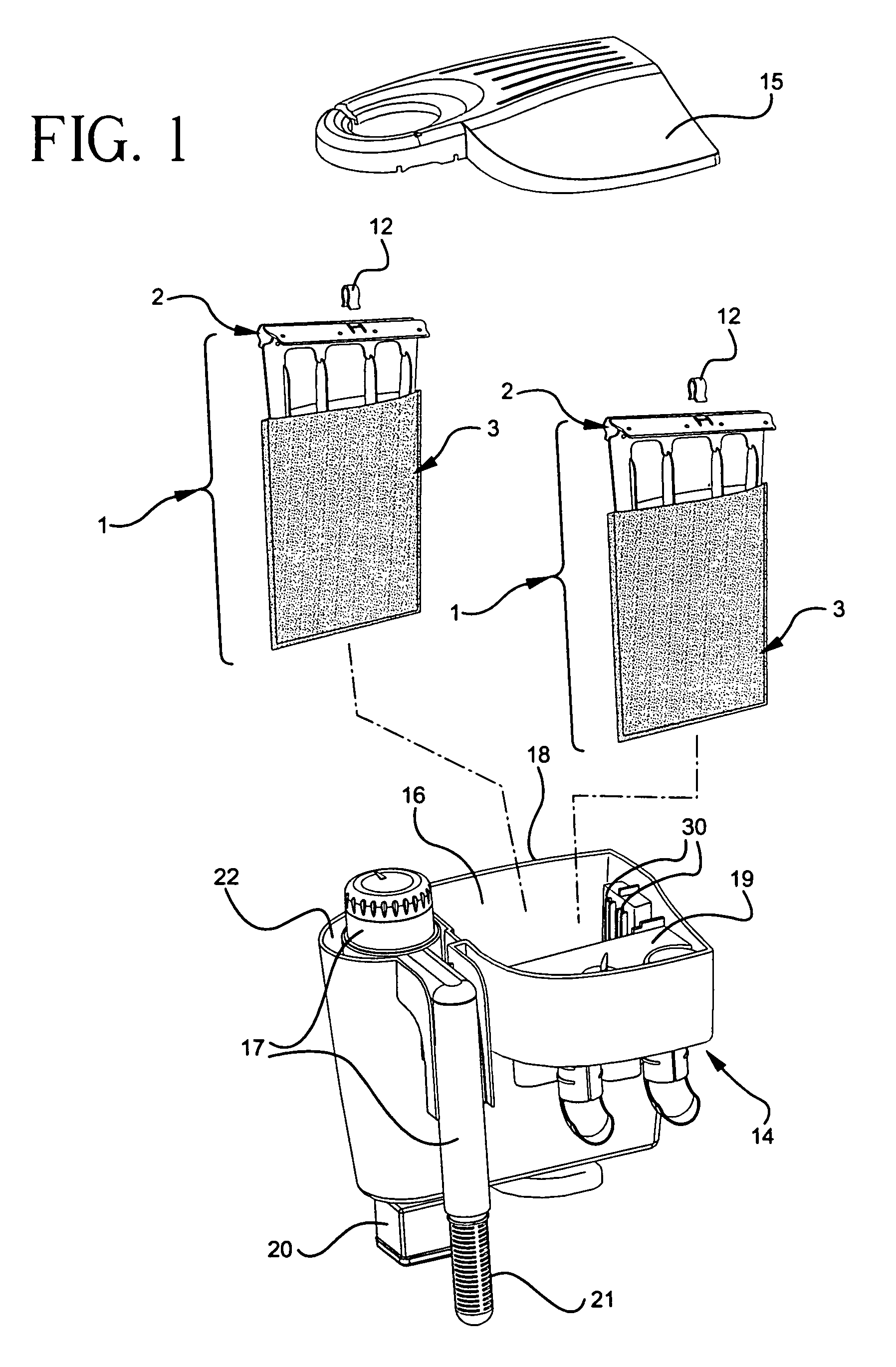 Dual density filter cartridge