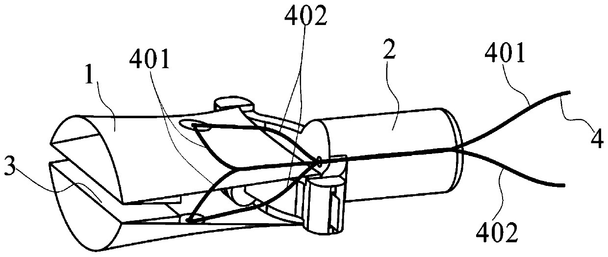 A foldable minimally invasive surgical forceps with bistable performance