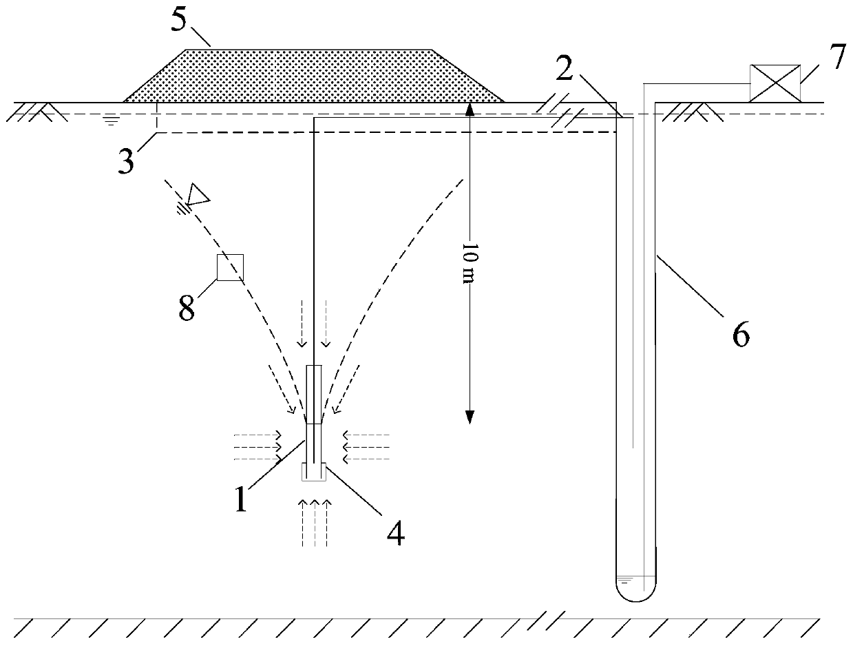 A kind of soft soil foundation drainage consolidation system and method