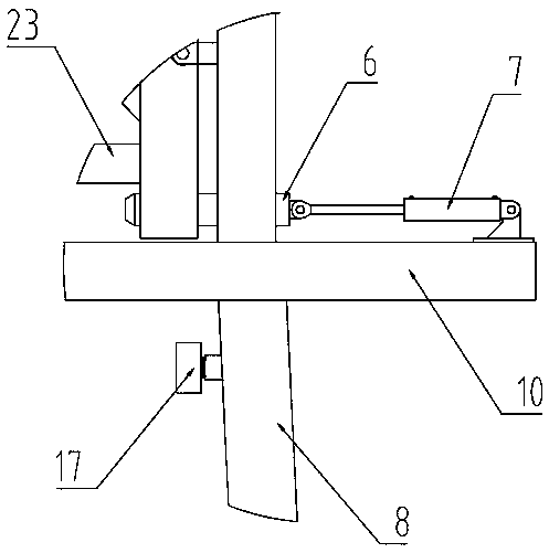 Tower-type derrick lifting device and lifting method