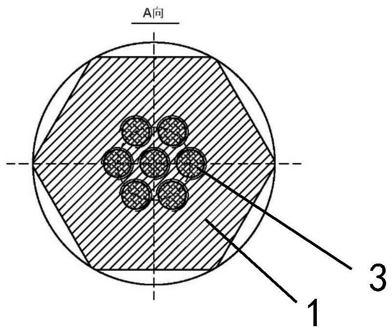 Separate fusible alloy structure security release device