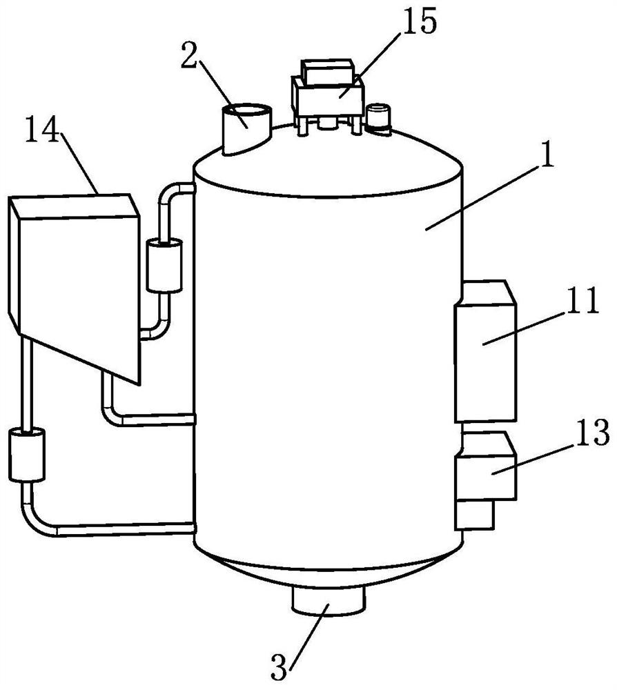 A beating and stirring device for the preparation of high-grade matt pure paper wallpaper