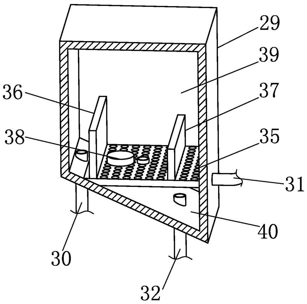 A beating and stirring device for the preparation of high-grade matt pure paper wallpaper