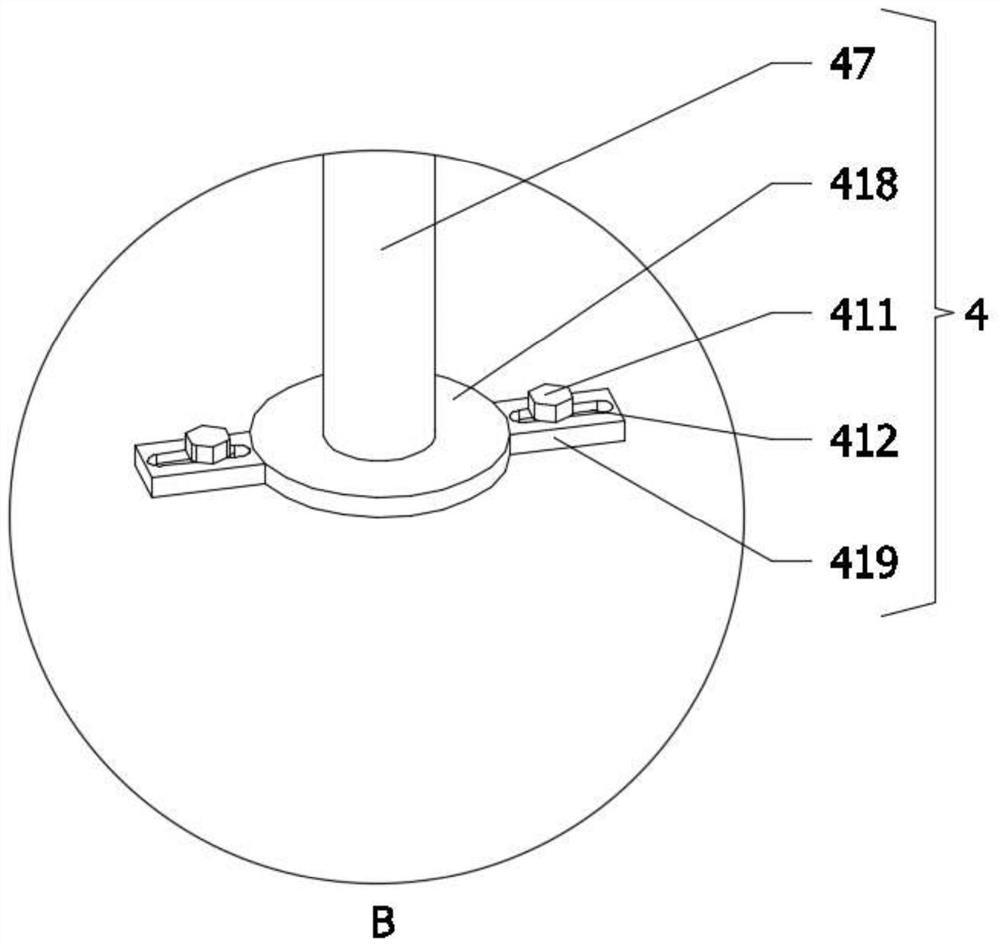 An anti-collision bar device for a license plate recognition barrier gate integrated machine