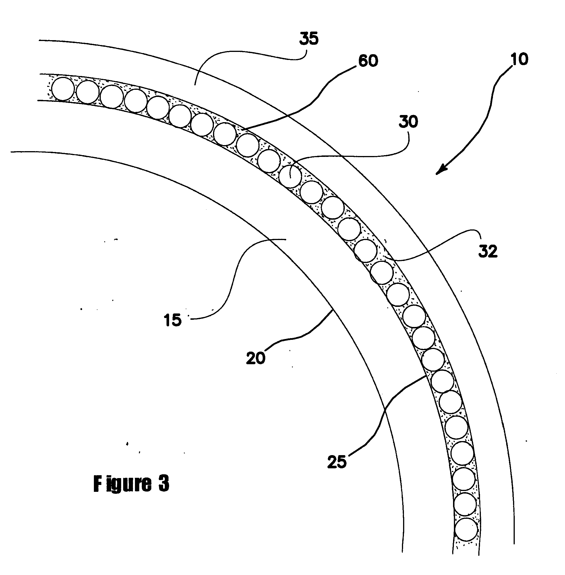 Method of making reinforced flexible hose with leakage indicator