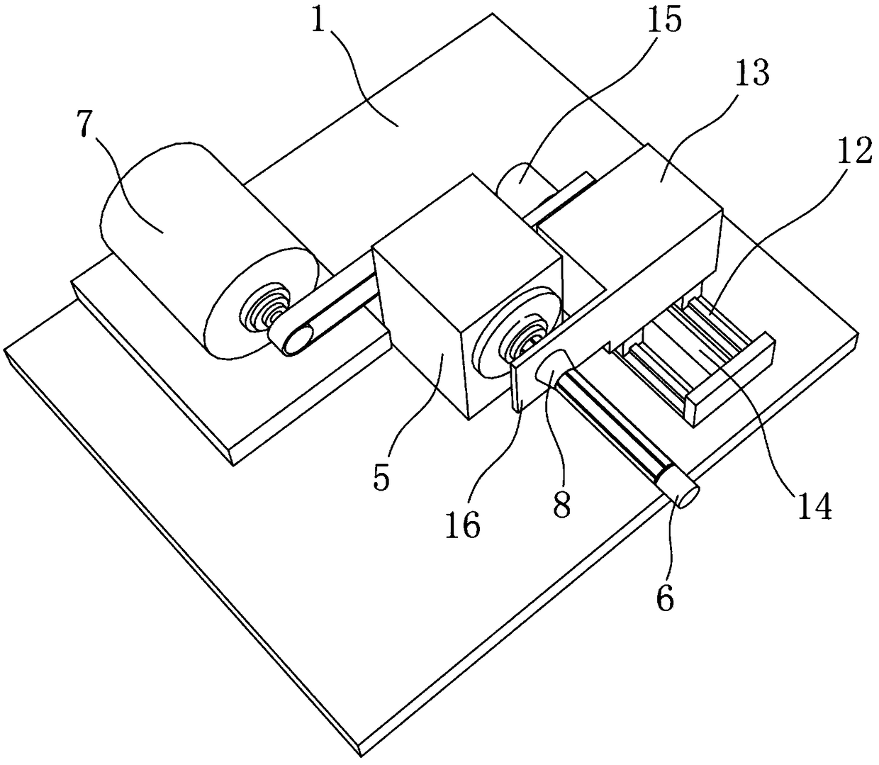 Pipe cutting machine tool