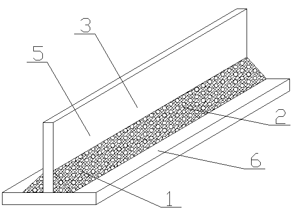 Vegetative component with slow release fertilizer efficiency and water retention function and preparation method of vegetative component