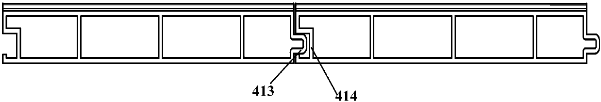 Aluminum-wood water heating system and paving method thereof