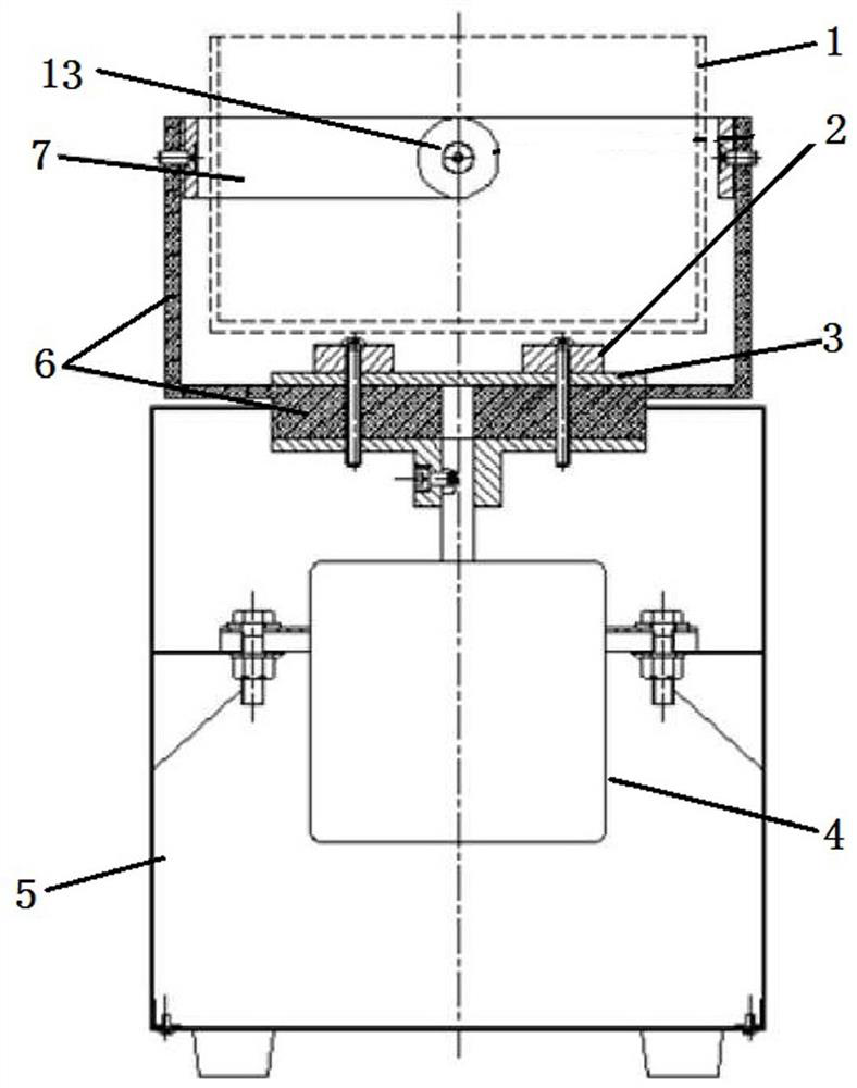 Ultra-high-speed rotating cylinder type permanent magnet polishing device