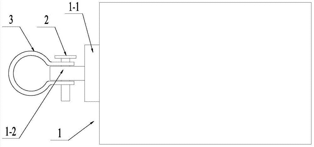 Manual release device for parking brake cylinder of light rail vehicle