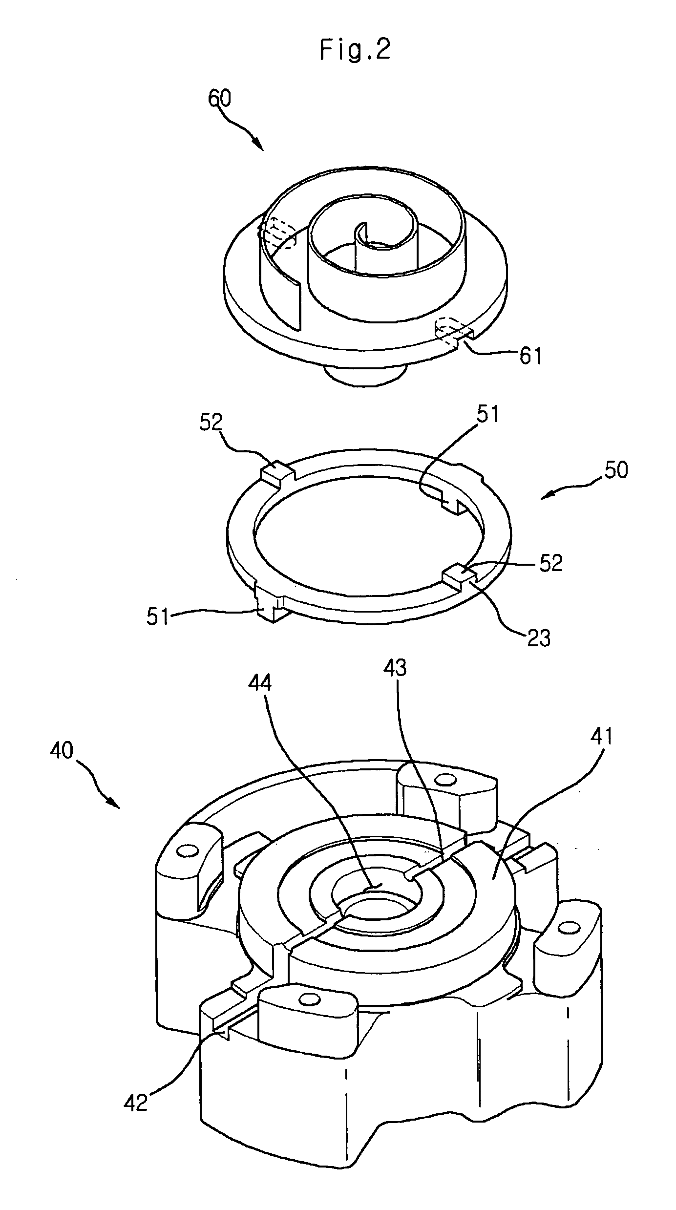 Hermetic scroll compressor