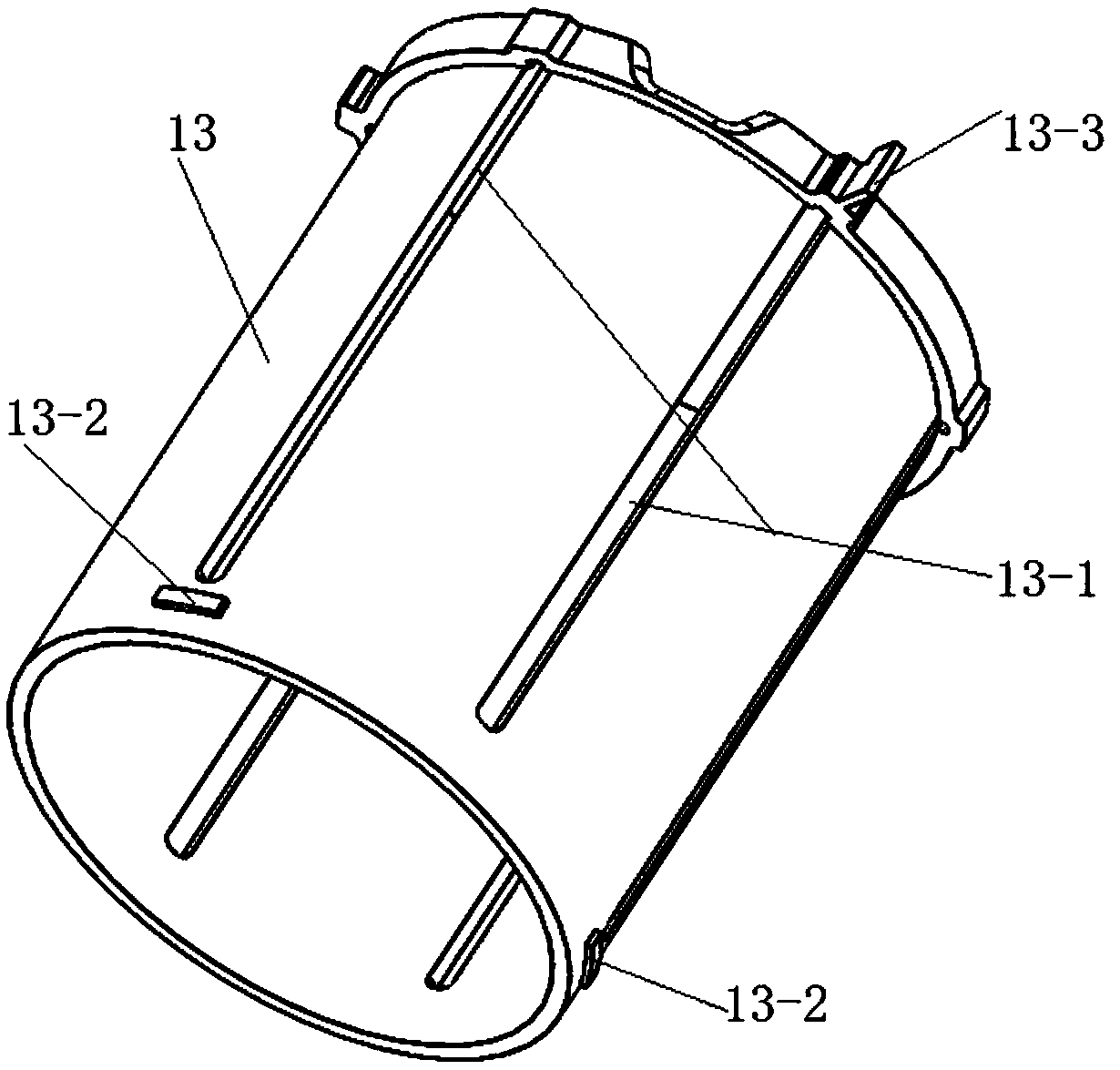 A linked telescopic arm