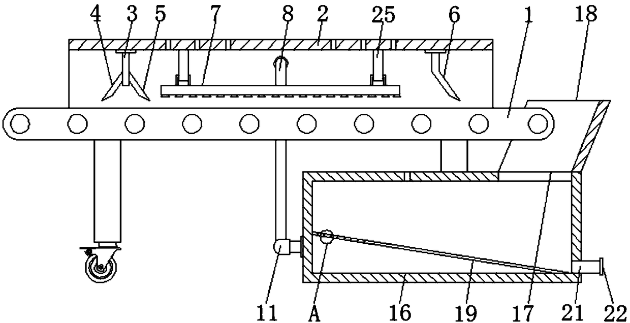 Omni-directional-drying intelligent drying device for crops