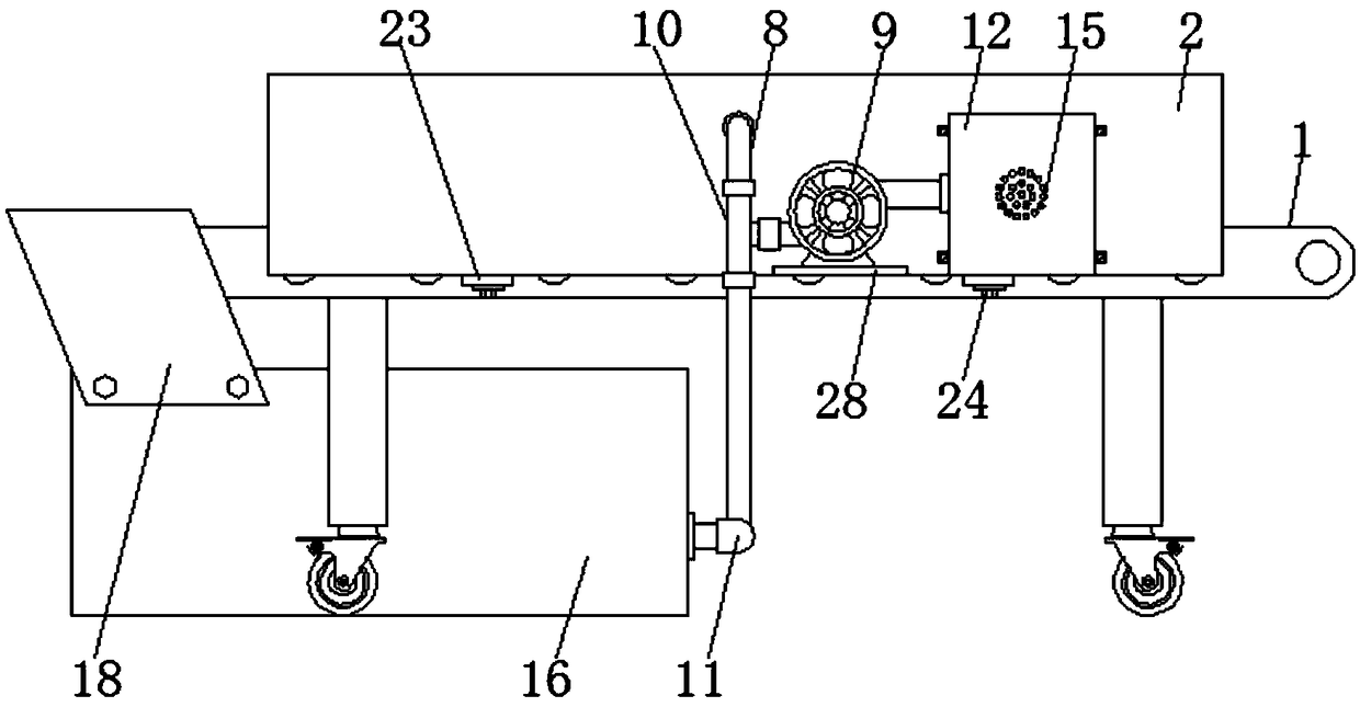 Omni-directional-drying intelligent drying device for crops