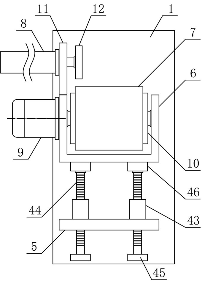 A pipe fitting feeding and pressing mechanism